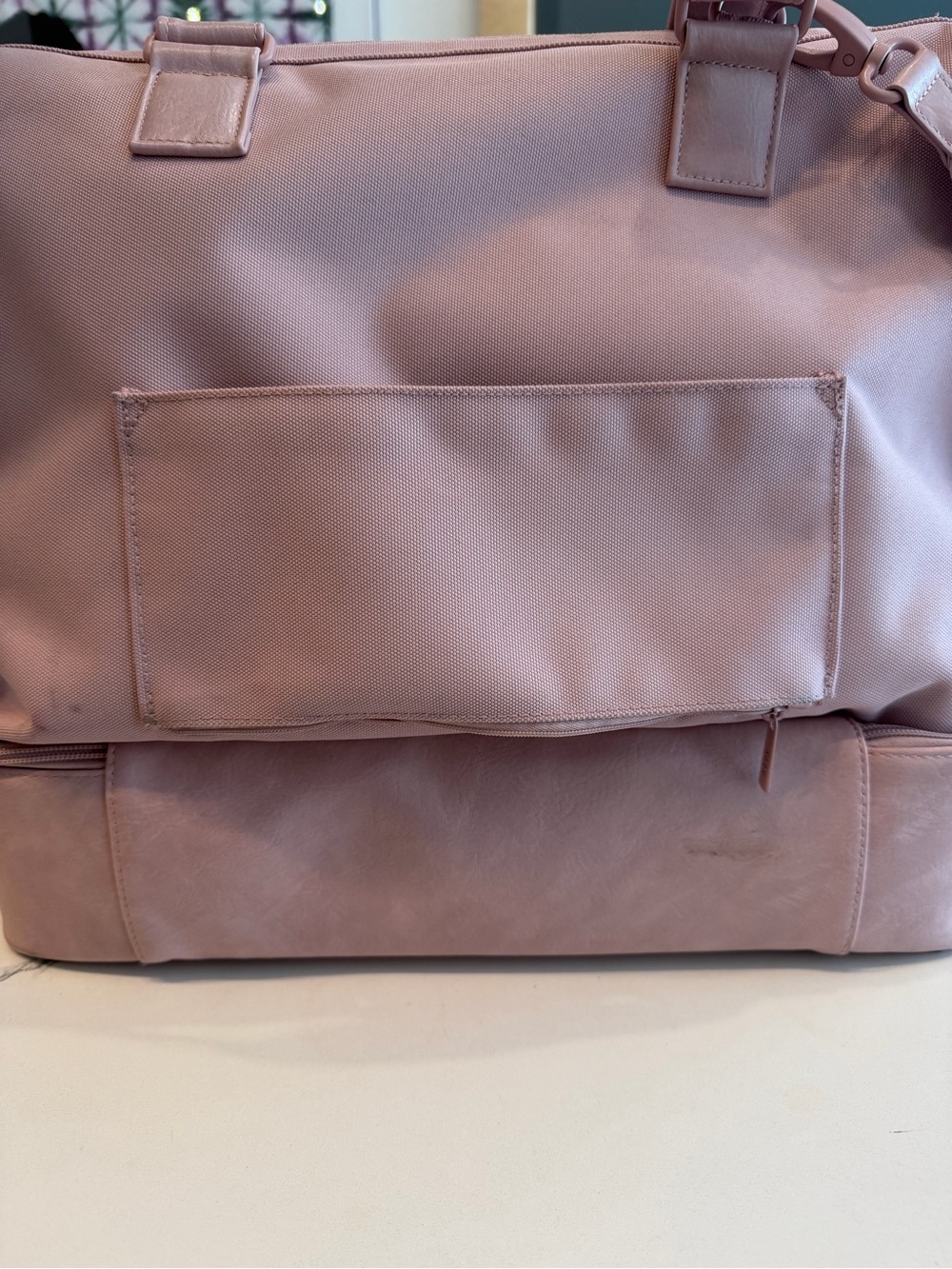 BEIS Atlas pink mini weekender - Picture 2 of 7